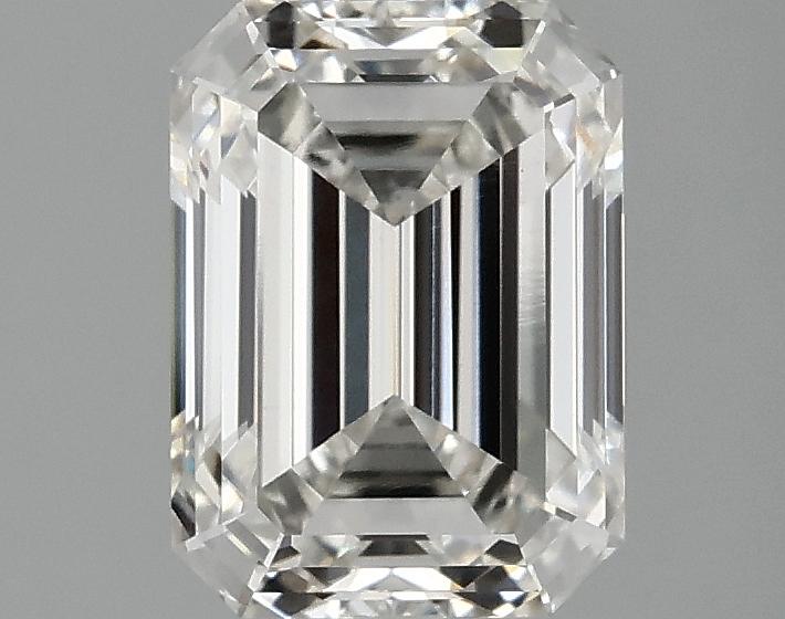 2.01 Carat Emerald Shaped Excellent Cut VVS2 IGI Certified Lab Grown Diamond