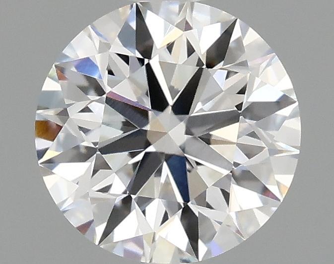 1.07 Carat Round Shaped Ideal Cut VVS2 IGI Certified Lab Grown Diamond