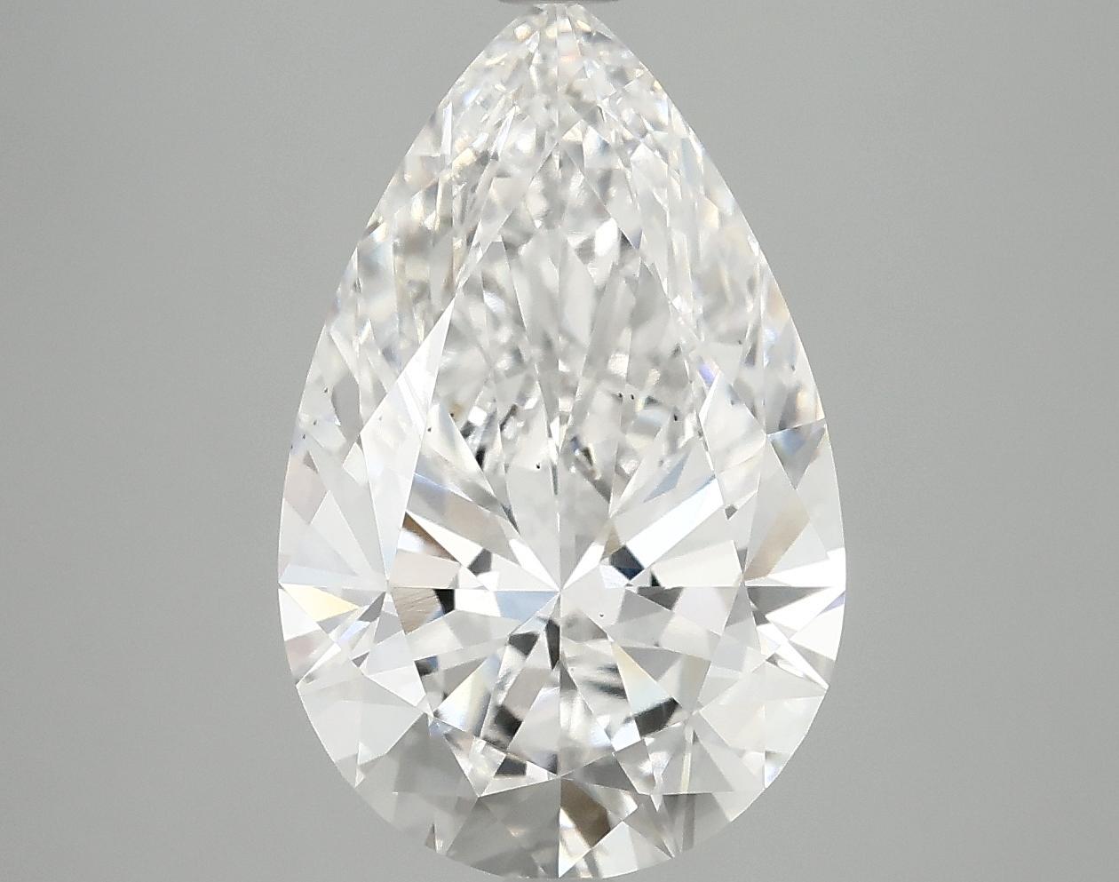 4.82 Carat Pear Shaped Ideal Cut VS2 IGI Certified Lab Grown Diamond