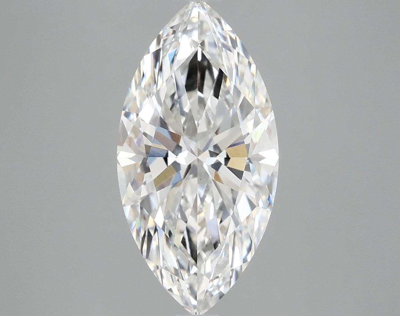 3.14 Carat Marquise Shaped Ideal Cut VS1 IGI Certified Lab Grown Diamond