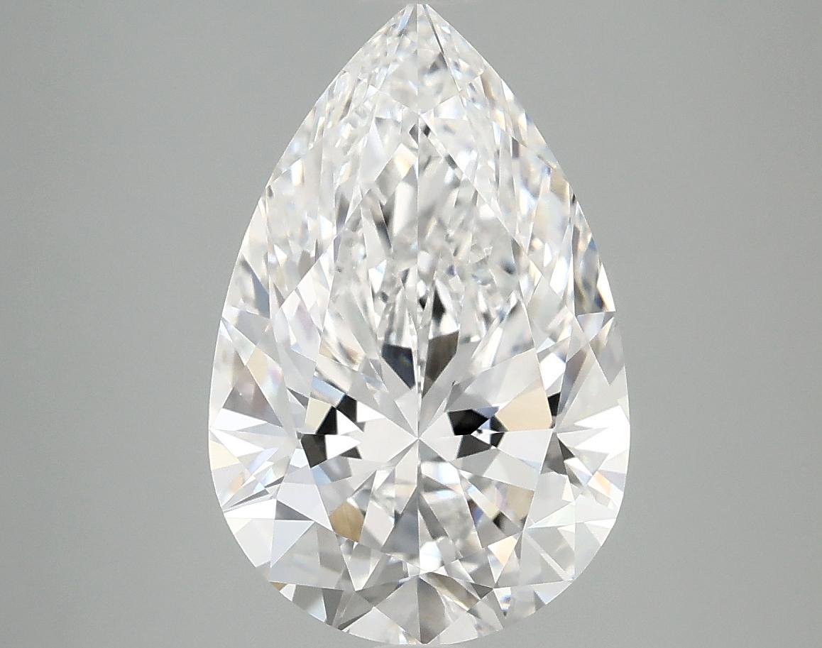 3.99 Carat Pear Shaped Excellent Cut VVS2 IGI Certified Lab Grown Diamond