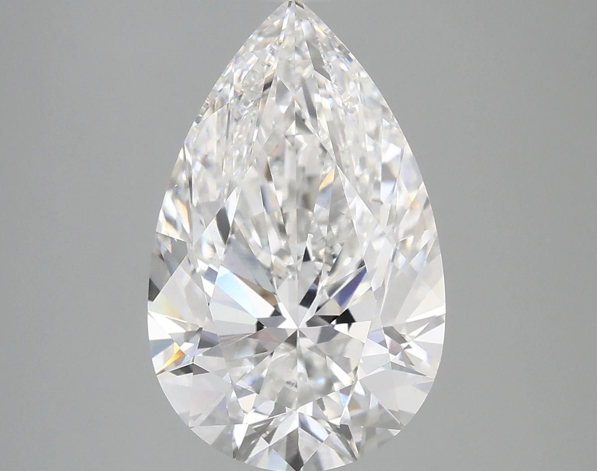 4.0 Carat Pear Shaped Ideal Cut VVS2 IGI Certified Lab Grown Diamond