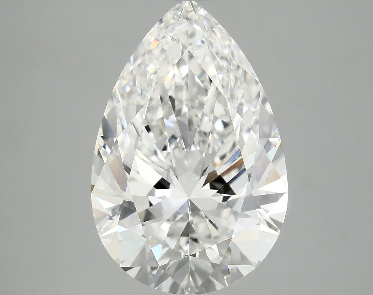 5.06 Carat Pear Shaped Excellent Cut VVS2 IGI Certified Lab Grown Diamond