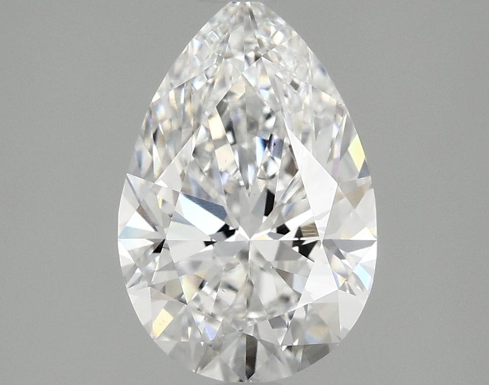 1.54 Carat Pear Shaped Excellent Cut VS1 IGI Certified Lab Grown Diamond