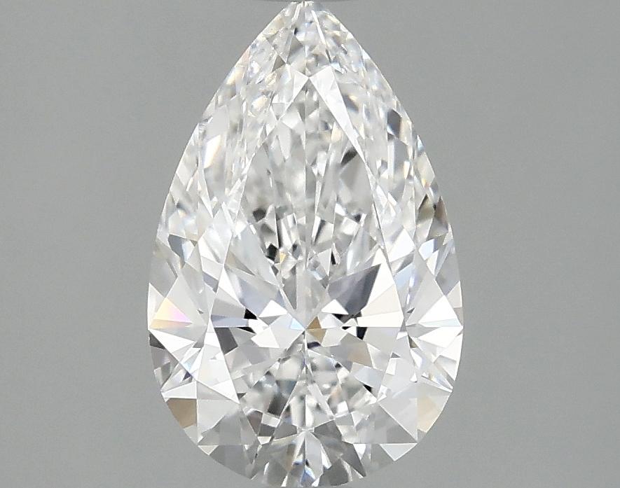 1.56 Carat Pear Shaped Ideal Cut VVS2 IGI Certified Lab Grown Diamond