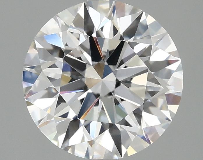 2.06 Carat Round Shaped Ideal Cut VVS2 IGI Certified Lab Grown Diamond