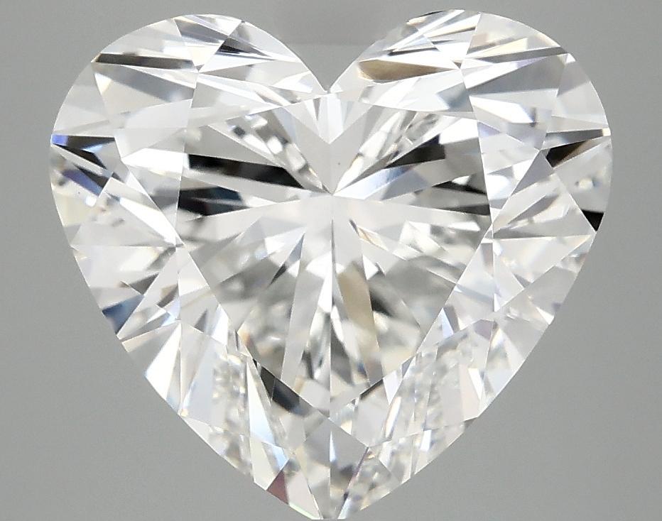 4.98 Carat Heart Shaped Ideal Cut VVS2 IGI Certified Lab Grown Diamond
