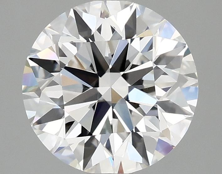 2.09 Carat Round Shaped Excellent Cut VVS2 IGI Certified Lab Grown Diamond
