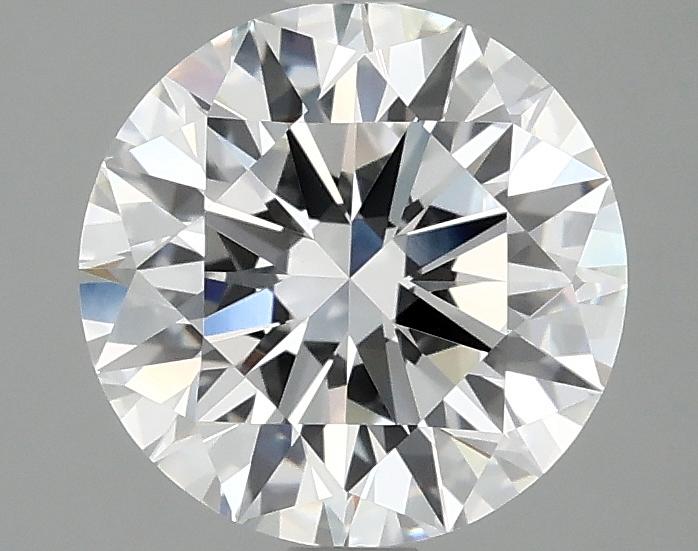 2.08 Carat Round Shaped Ideal Cut VVS2 IGI Certified Lab Grown Diamond
