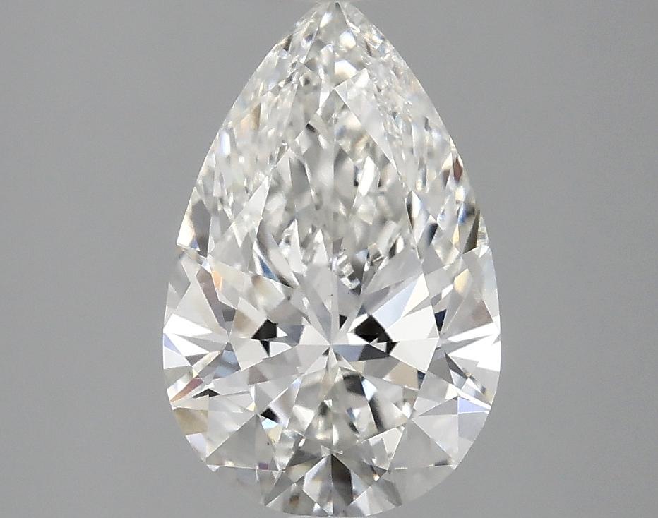 2.04 Carat Pear Shaped Ideal Cut VVS2 IGI Certified Lab Grown Diamond