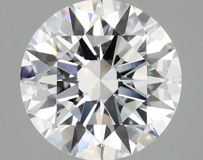 2.07 Carat Round Shaped Ideal Cut VS1 IGI Certified Lab Grown Diamond