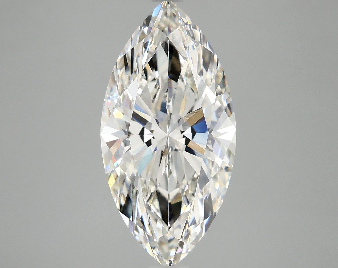 3.87 Carat Marquise Shaped Ideal Cut VS1 IGI Certified Lab Grown Diamond