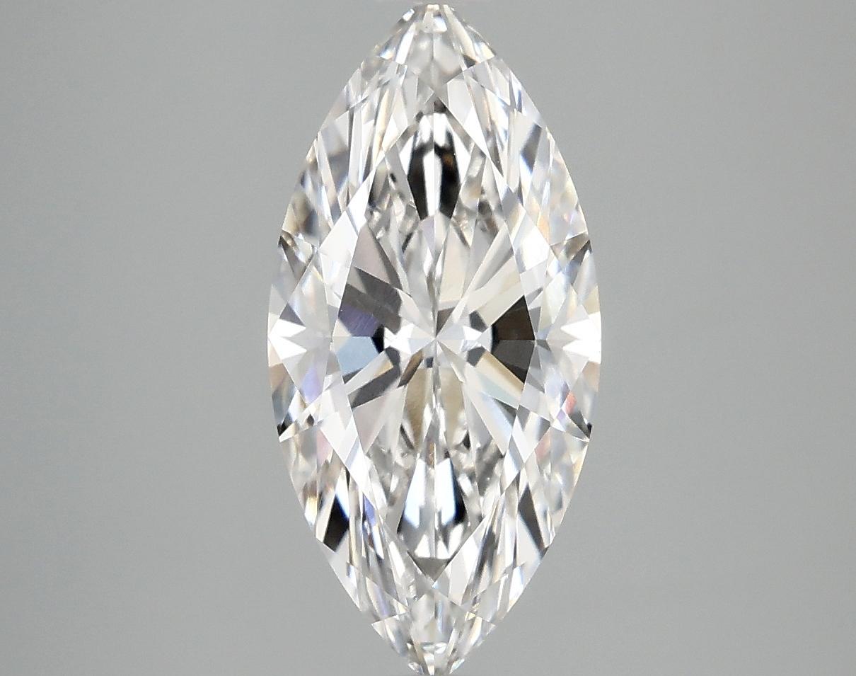2.52 Carat Marquise Shaped Excellent Cut VVS2 IGI Certified Lab Grown Diamond