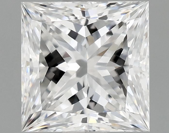 1.51 Carat Princess Shaped Ideal Cut VVS2 IGI Certified Lab Grown Diamond