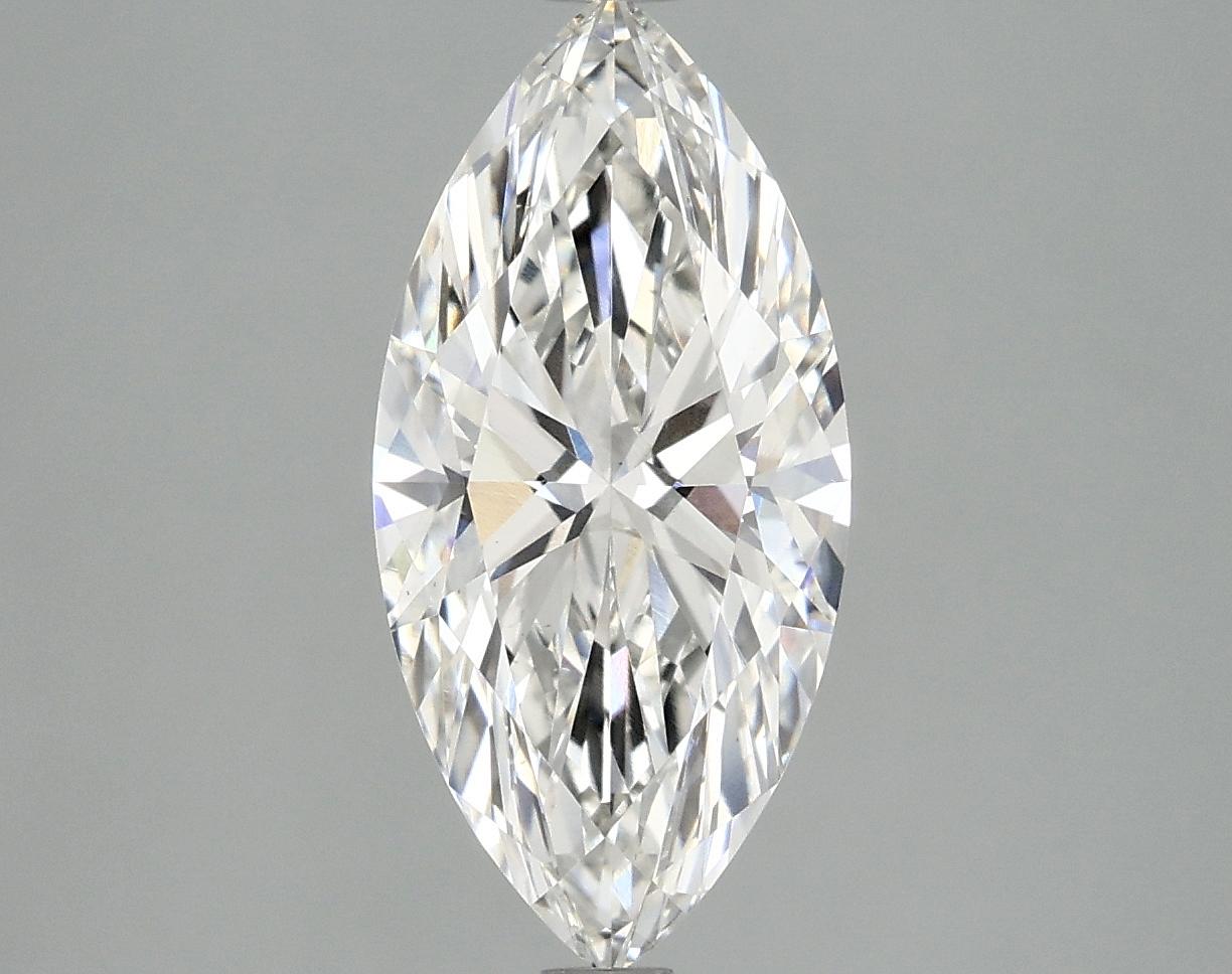 2.55 Carat Marquise Shaped Excellent Cut VS1 IGI Certified Lab Grown Diamond