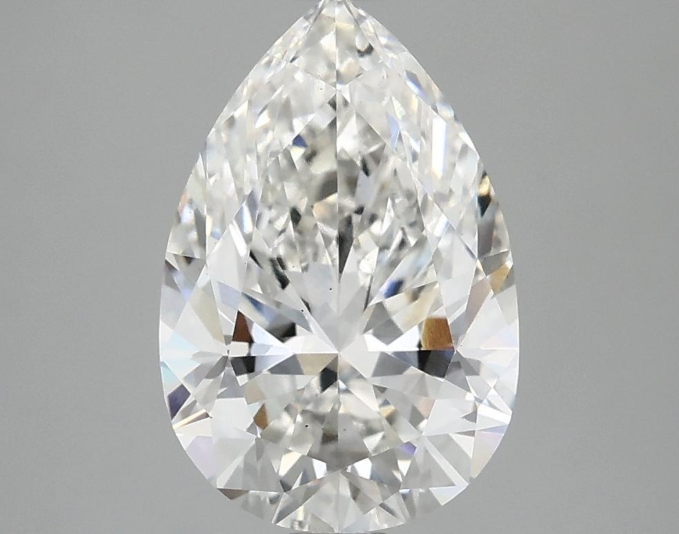 2.86 Carat Pear Shaped Excellent Cut VS2 IGI Certified Lab Grown Diamond