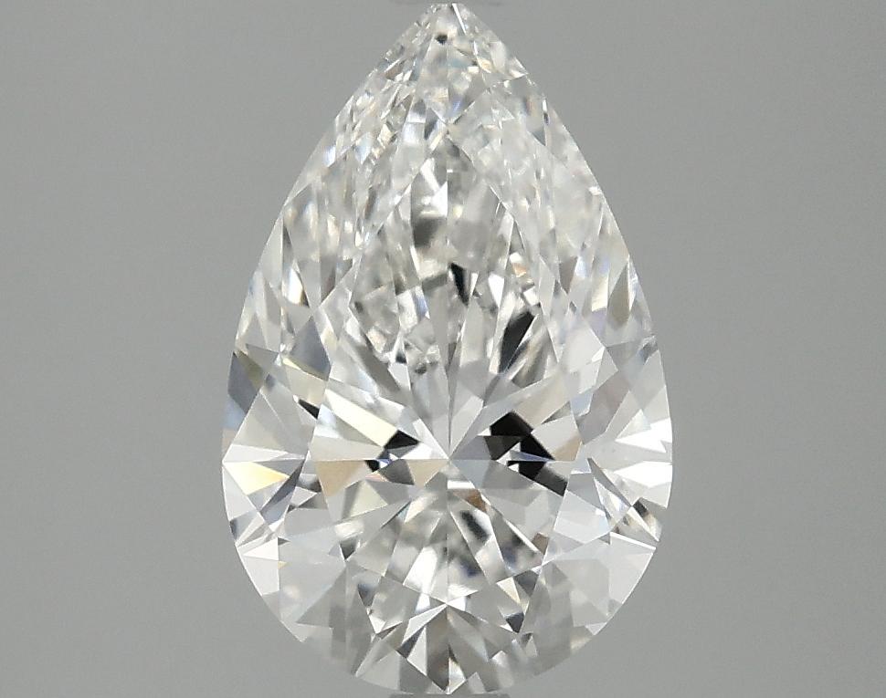 2.05 Carat Pear Shaped Ideal Cut VS1 IGI Certified Lab Grown Diamond