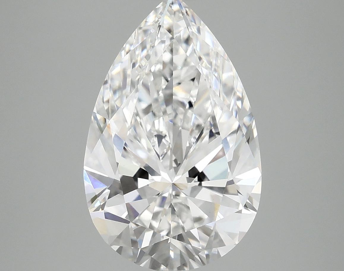 4.0 Carat Pear Shaped Ideal Cut VVS2 IGI Certified Lab Grown Diamond