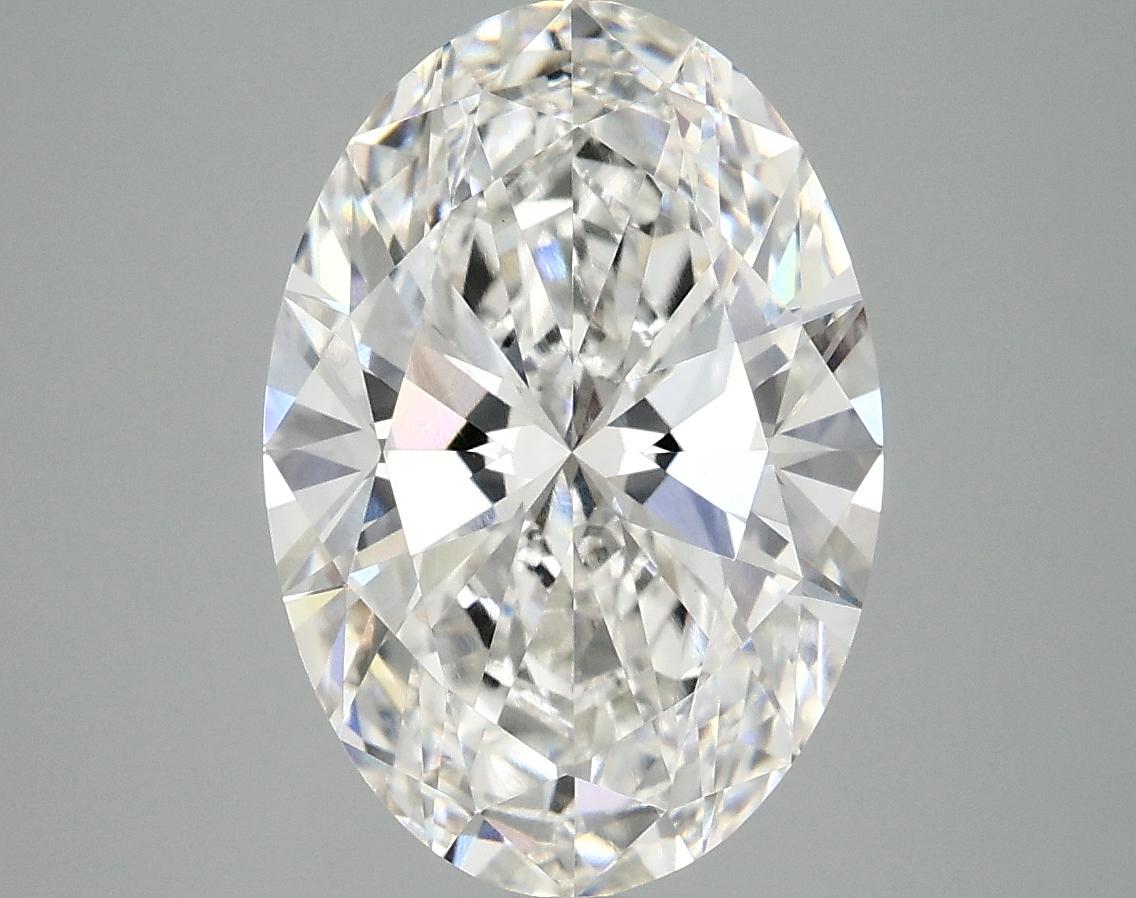 4.05 Carat Oval Shaped Ideal Cut VVS2 IGI Certified Lab Grown Diamond