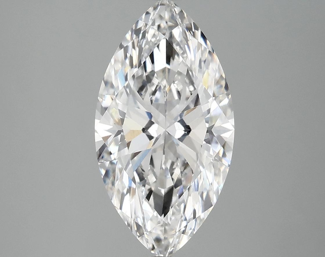 2.52 Carat Marquise Shaped Excellent Cut VS1 IGI Certified Lab Grown Diamond