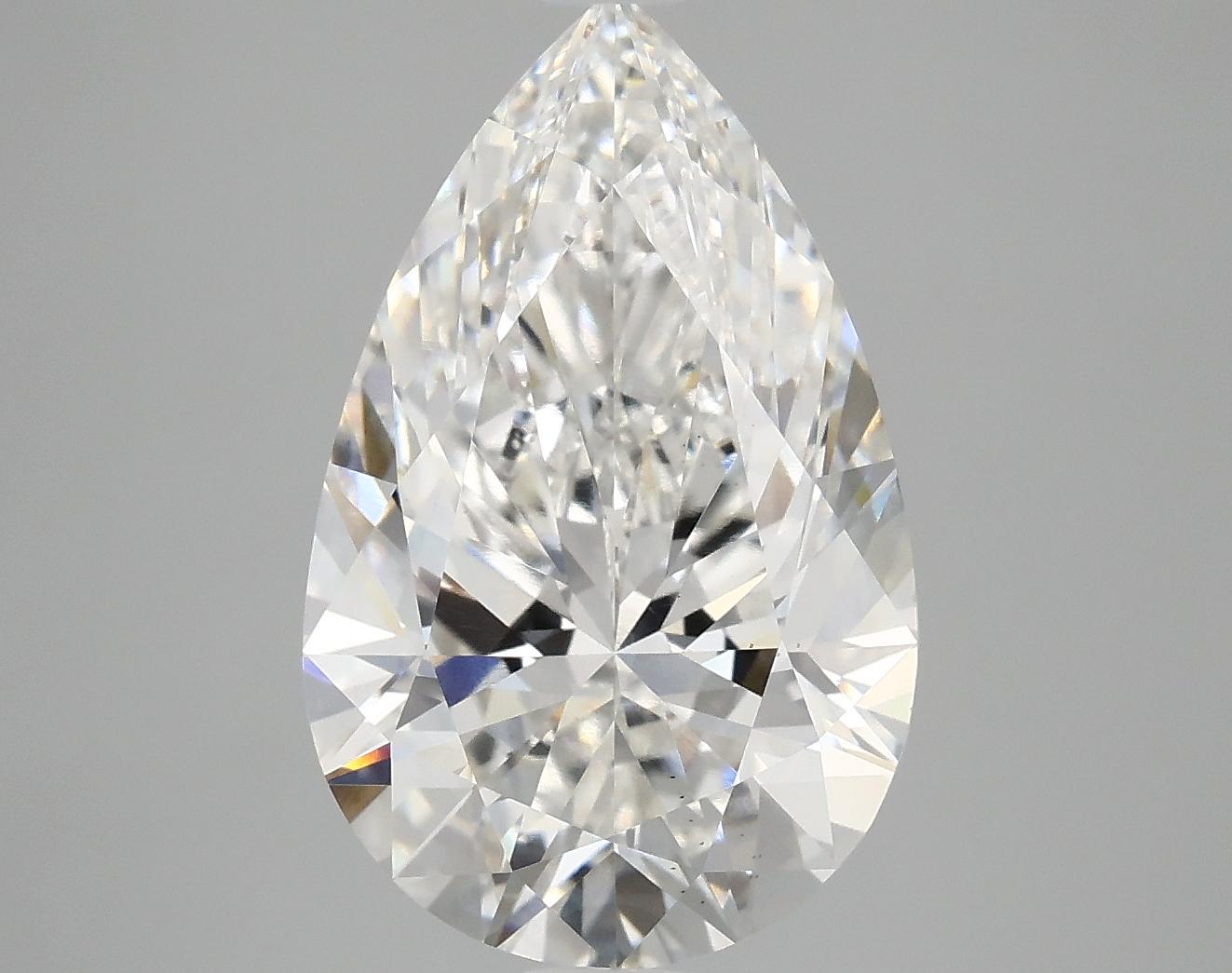 5.06 Carat Pear Shaped Ideal Cut VS1 IGI Certified Lab Grown Diamond