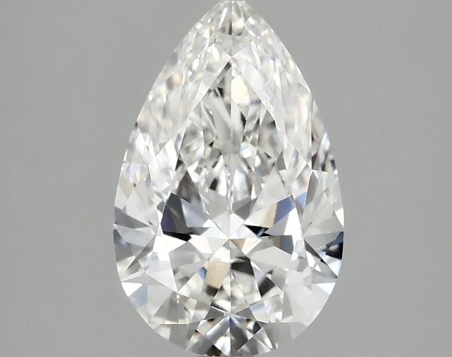 1.72 Carat Pear Shaped Ideal Cut VVS2 IGI Certified Lab Grown Diamond