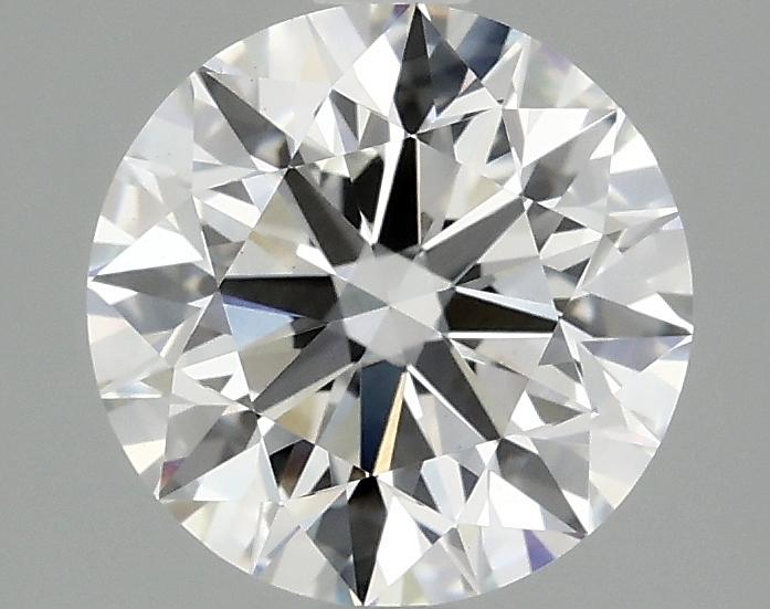 2.07 Carat Round Shaped Excellent Cut VVS2 IGI Certified Lab Grown Diamond