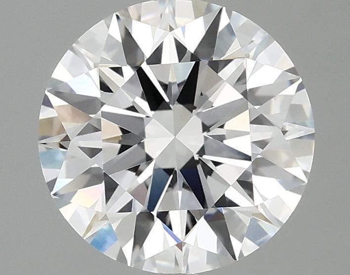 2.15 Carat Round Shaped Ideal Cut VVS2 IGI Certified Lab Grown Diamond