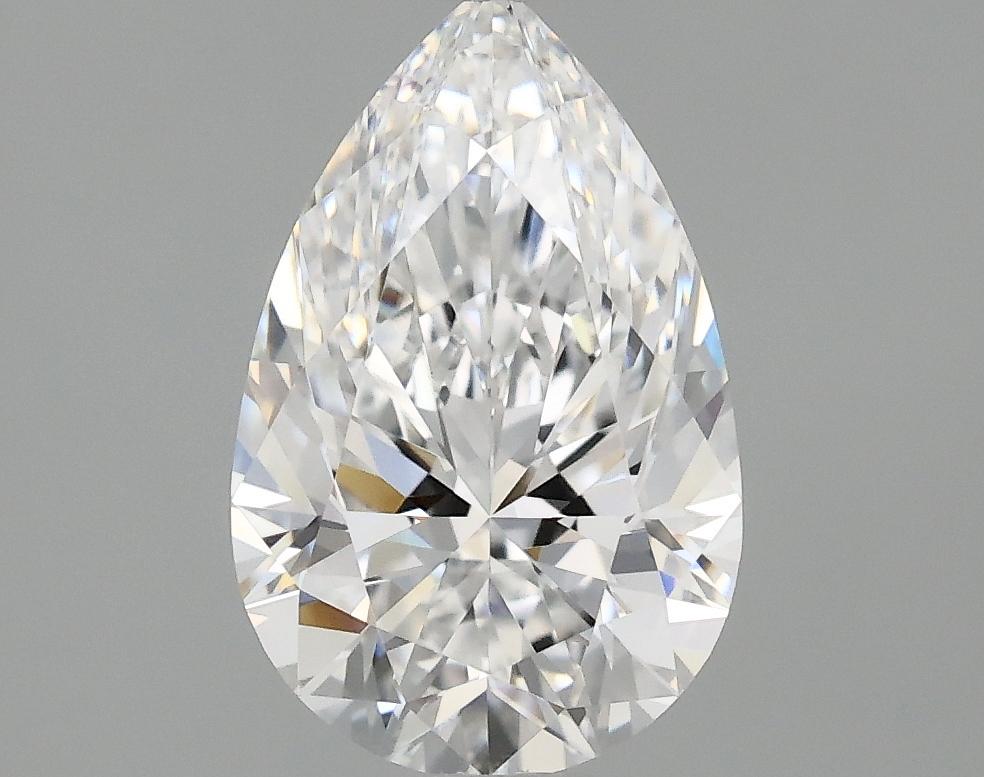 1.08 Carat Pear Shaped Ideal Cut VVS2 IGI Certified Lab Grown Diamond