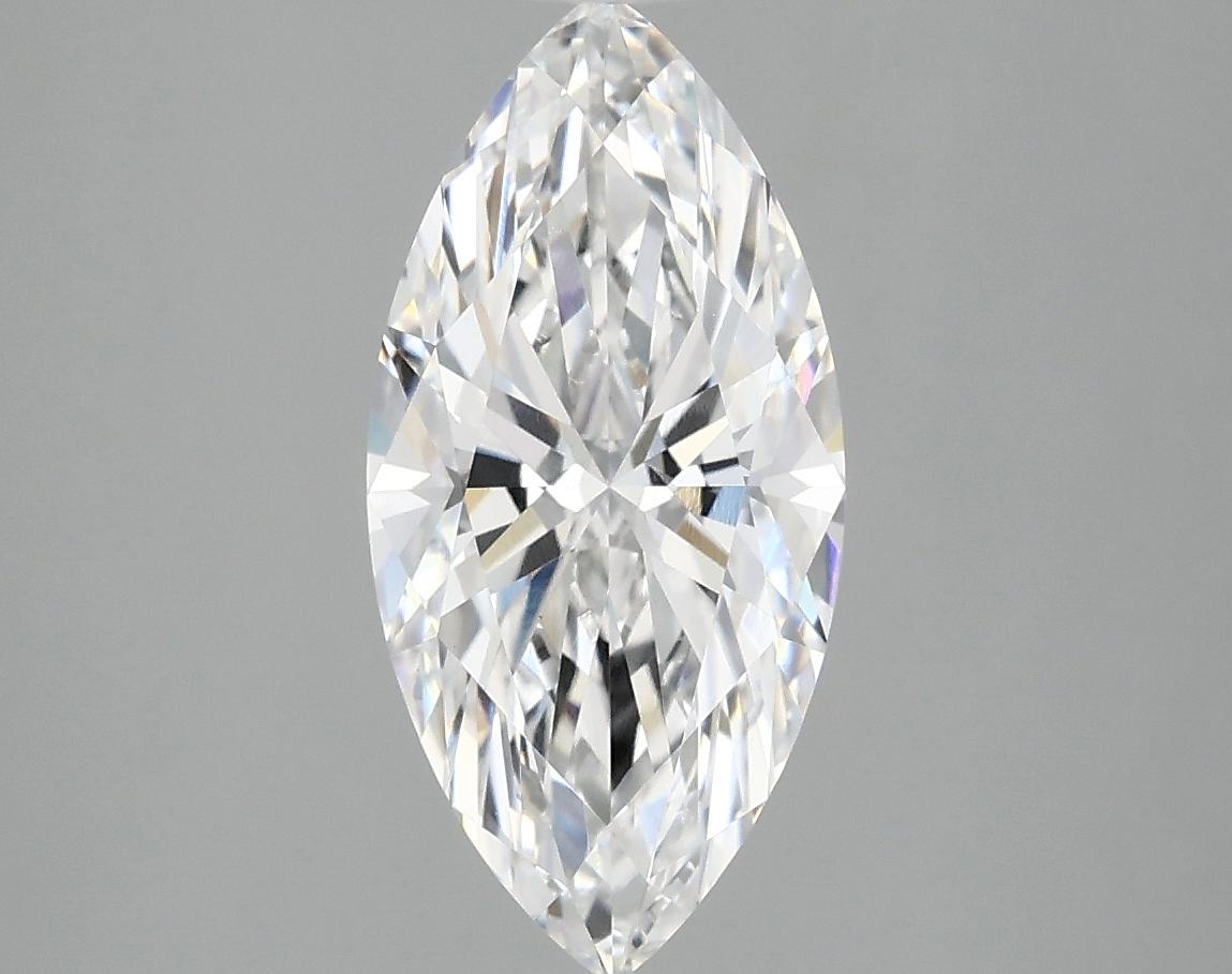 2.1 Carat Marquise Shaped Excellent Cut VVS2 IGI Certified Lab Grown Diamond