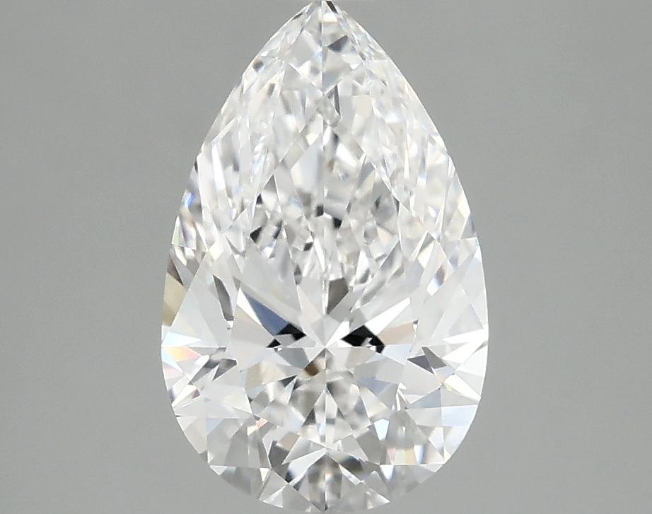 2.01 Carat Pear Shaped Ideal Cut VVS2 IGI Certified Lab Grown Diamond