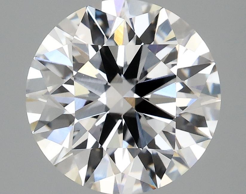 3.08 Carat Round Shaped Ideal Cut VVS2 IGI Certified Lab Grown Diamond