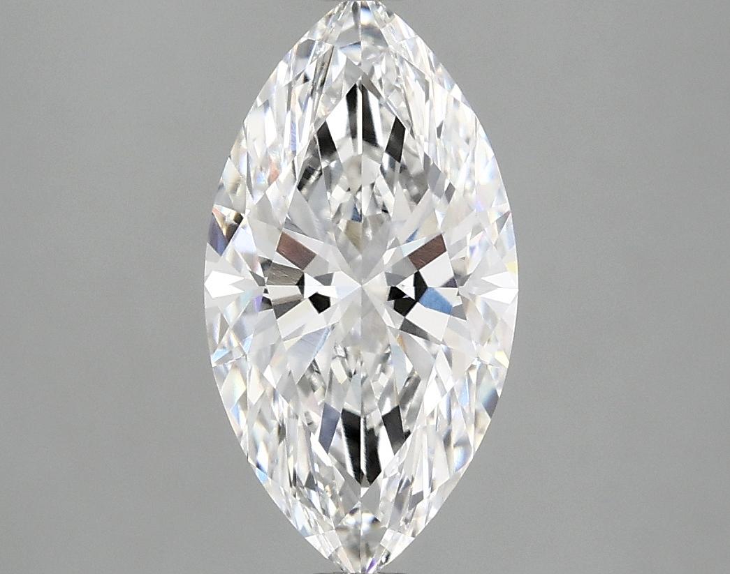 2.09 Carat Marquise Shaped Excellent Cut VVS2 IGI Certified Lab Grown Diamond