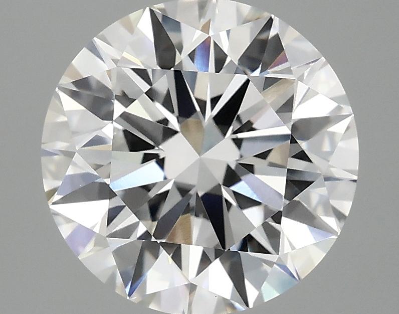 3.06 Carat Round Shaped Ideal Cut VVS2 IGI Certified Lab Grown Diamond