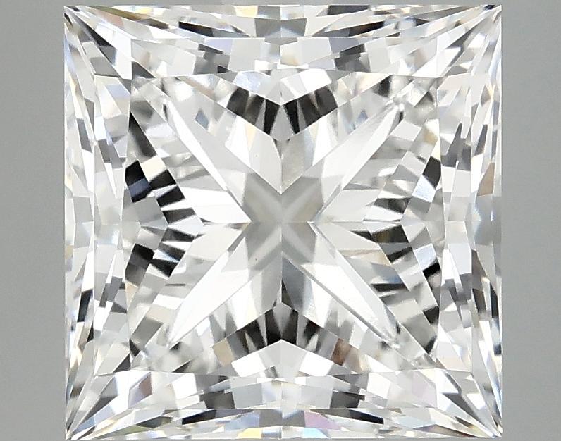 5.08 Carat Princess Shaped Ideal Cut VVS2 IGI Certified Lab Grown Diamond