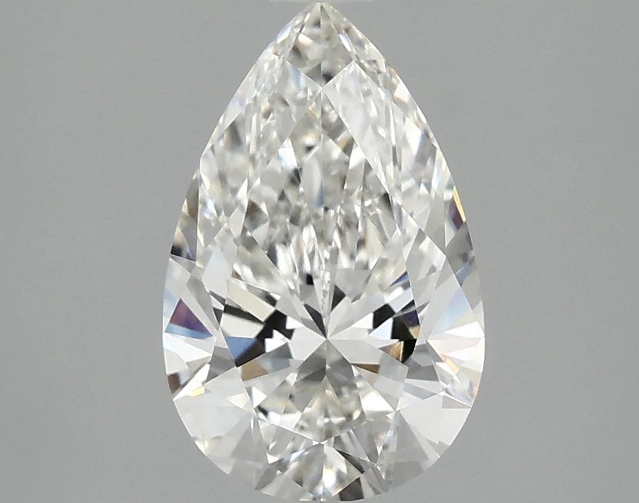 1.89 Carat Pear Shaped Ideal Cut VVS2 IGI Certified Lab Grown Diamond
