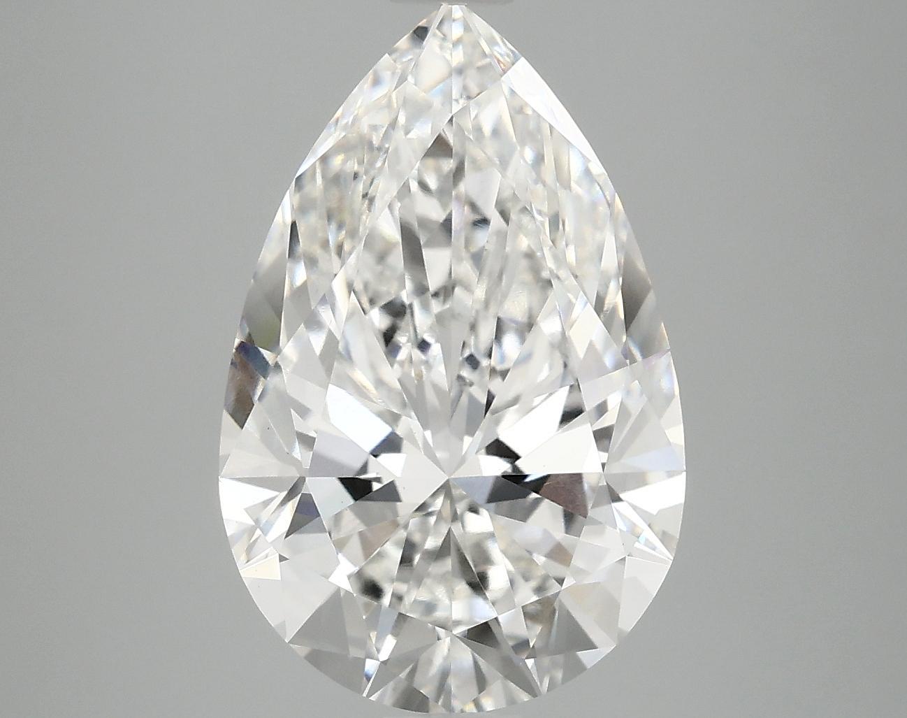 5.07 Carat Pear Shaped Excellent Cut VS1 IGI Certified Lab Grown Diamond