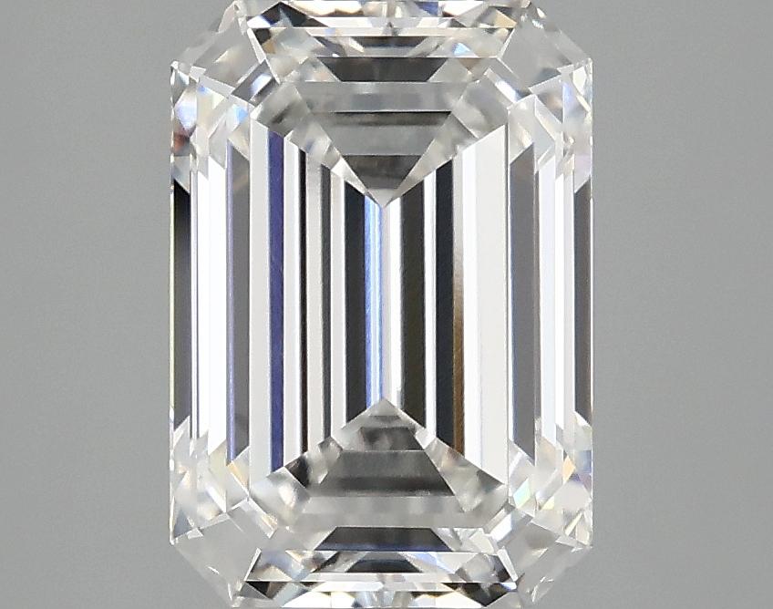 3.13 Carat Emerald Shaped Ideal Cut VVS2 IGI Certified Lab Grown Diamond