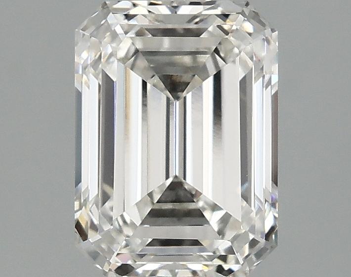 2.06 Carat Emerald Shaped Excellent Cut VVS2 IGI Certified Lab Grown Diamond
