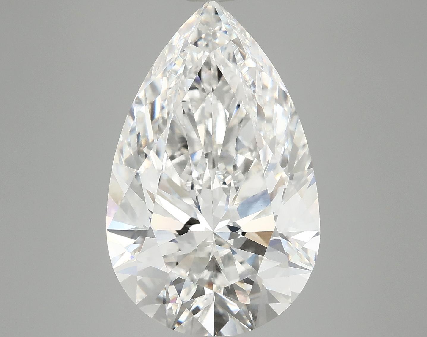 7.8 Carat Pear Shaped Ideal Cut VS1 IGI Certified Lab Grown Diamond