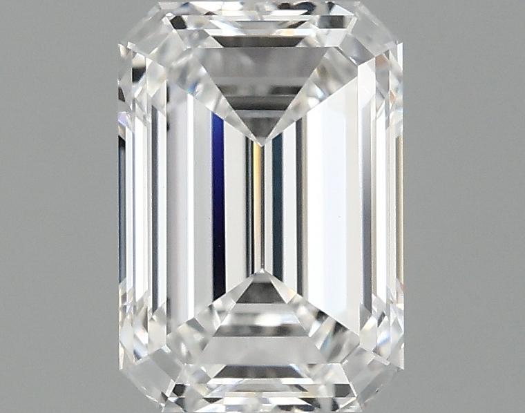 1.05 Carat Emerald Shaped Ideal Cut VVS2 IGI Certified Lab Grown Diamond