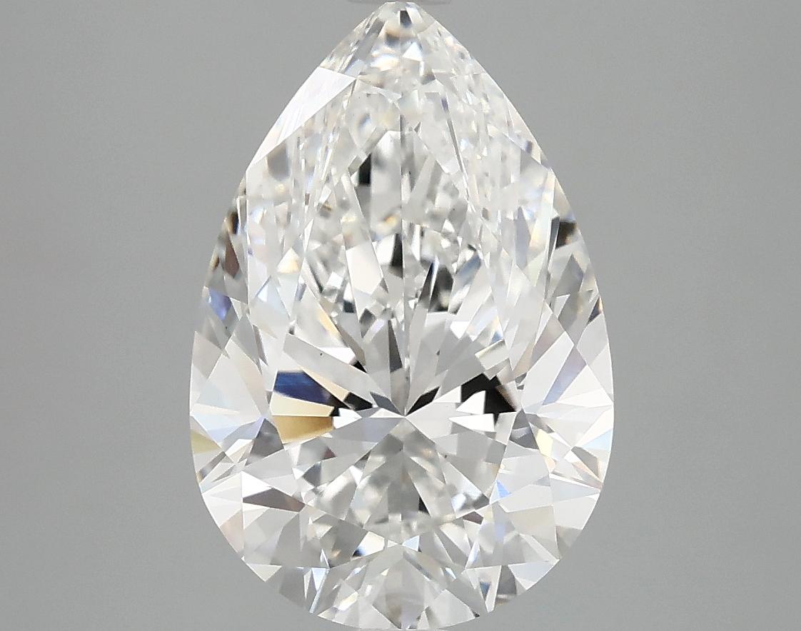 4.04 Carat Pear Shaped Excellent Cut VS1 IGI Certified Lab Grown Diamond