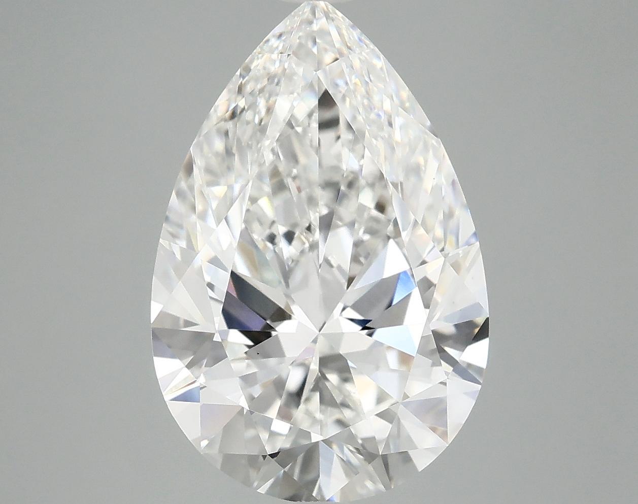 5.04 Carat Pear Shaped Excellent Cut VS1 IGI Certified Lab Grown Diamond