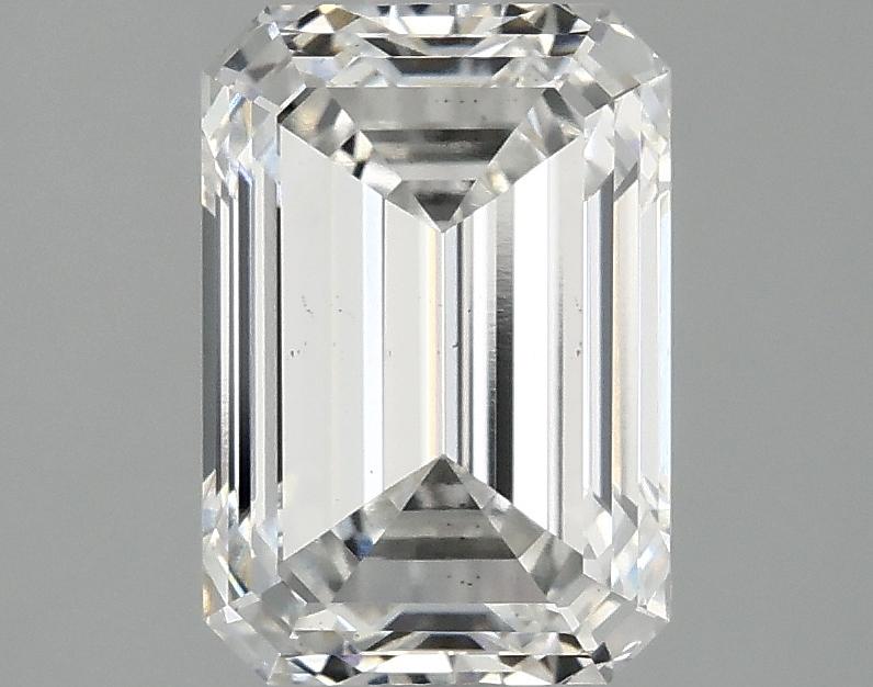 2.52 Carat Emerald Shaped Ideal Cut VS2 IGI Certified Lab Grown Diamond