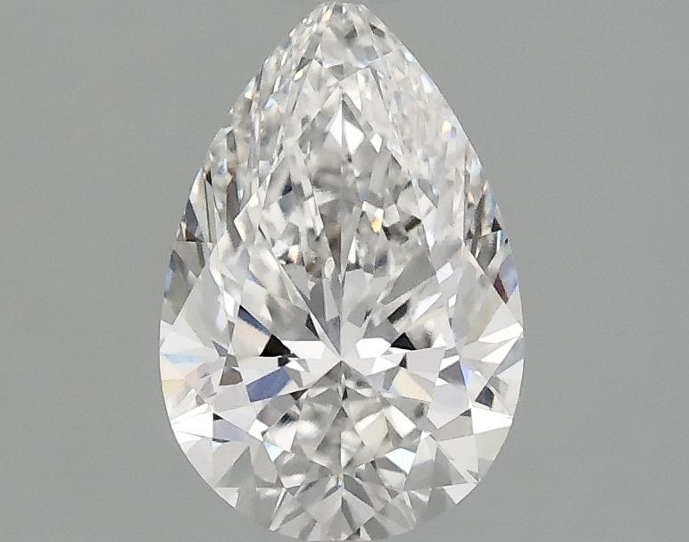 1.25 Carat Pear Shaped Excellent Cut VVS2 IGI Certified Lab Grown Diamond