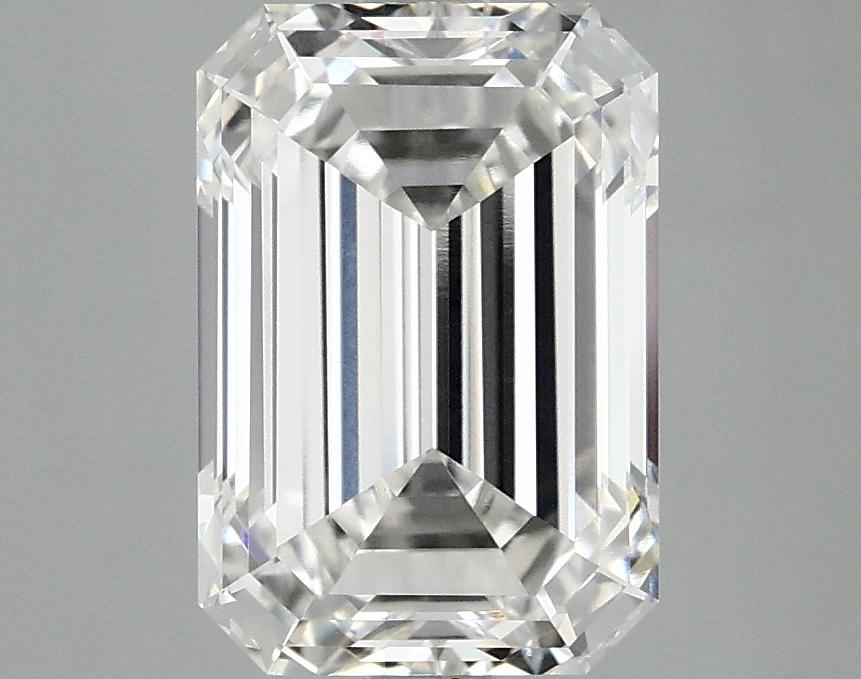 2.99 Carat Emerald Shaped Ideal Cut VVS2 IGI Certified Lab Grown Diamond
