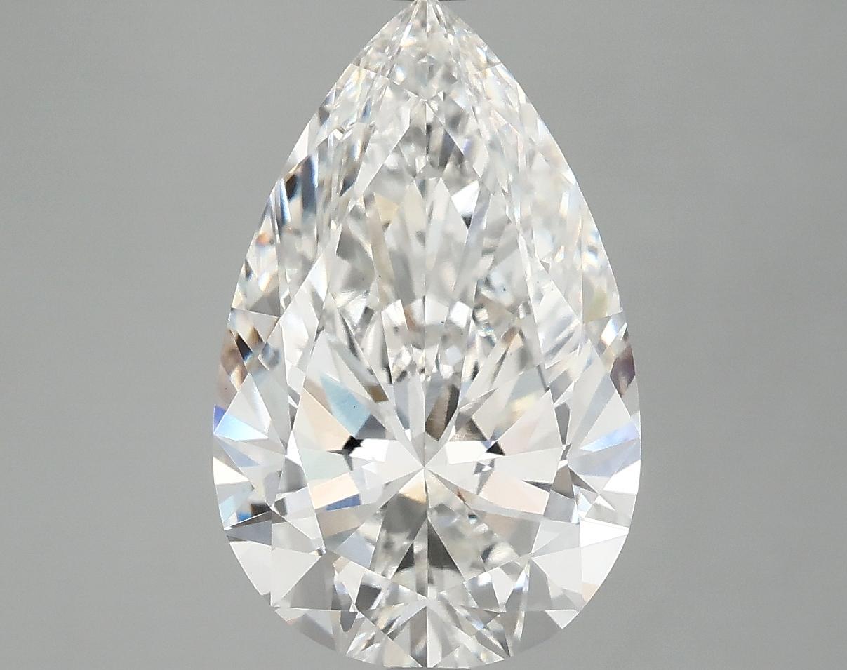 4.55 Carat Pear Shaped Ideal Cut VS1 IGI Certified Lab Grown Diamond