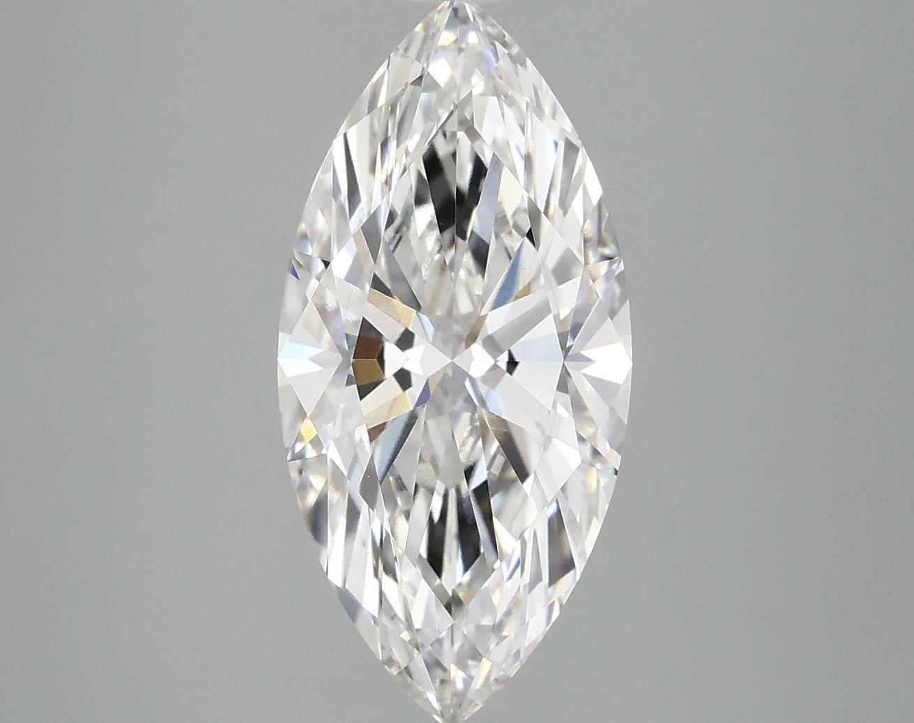 3.09 Carat Marquise Shaped Excellent Cut VS1 IGI Certified Lab Grown Diamond