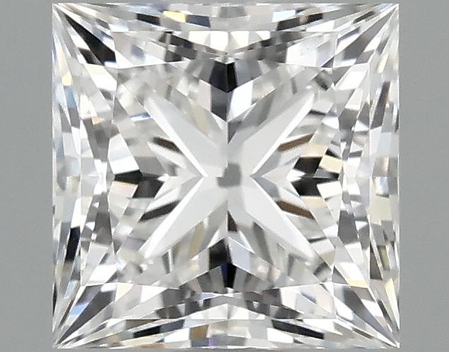 1.58 Carat Princess Shaped Ideal Cut VVS2 IGI Certified Lab Grown Diamond