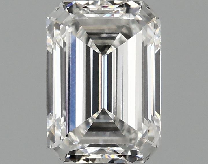 1.06 Carat Emerald Shaped Ideal Cut VVS2 IGI Certified Lab Grown Diamond